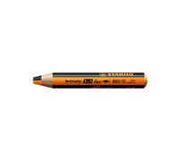 STABILO Crayon multi-talents woody 3 in 1 duo - orange-noir Noir G