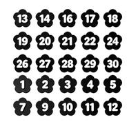 Crayon Numérotés Étiquettes De Marquage D'Organisation Pour Stylos 1-30