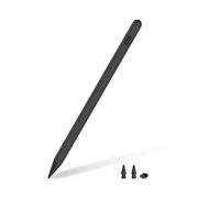 Crayon pour iPad A16 11ème génération avec 26 heures d'autonomie, stylet avec charge rapide et rejet de la paume, stylet Apple compatible avec iPad 11/10/9/8/7/6, Air, Pro, Mini-noir