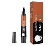 Crayon pour poils du visage, marqueur de barbe, stylo de toilettage avec application définie, remplissage de ligne des cheveux avec couverture durable, catégorie cosmétique de 2,5 x 14,3 cm, outil