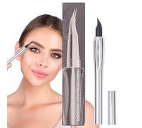 Crayon pour sourcils - lading - Deux points - Résistance à l'eau avec effet naturel - Outil de beauté pour maquillage semi-permanent, remplissage précis et définition parfaite