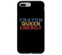 Crayon Queen Energy Style Teacher Fun Coque pour iPhone 7 Plus/8 Plus