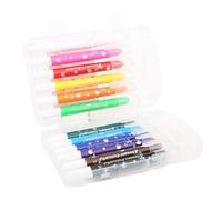 Crayon rotatif d'extérieur et bâton de peinture à l'huile Soluble dans l'eau pour enfants, outil fournitures d'art pour étudiants (12 couleurs)