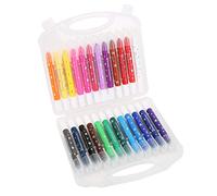 Crayon rotatif d'extérieur et bâton de peinture à l'huile Soluble dans l'eau pour enfants, outil fournitures d'art pour étudiants (24 couleurs)