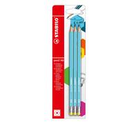 Crayon scolaire hexagonal avec gomme - STABILO pencil 160