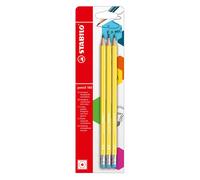 Crayon scolaire hexagonal avec gomme - STABILO pencil 160