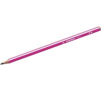Crayon scolaire Trio triangulaire HB rose Paquet de 12 pièces
