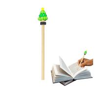 Crayon sensoriel en bois avec écrou pour une concentration sensorielle silencieuse et un soulagement du stress, design rotatif lisse avec construction à main durable, outil d'étude sensorielle pour