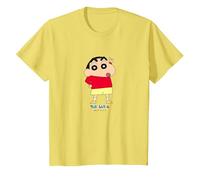 Crayon Shin-Chan Shin-Chan is a Popular Person T-Shirt, Enfant, Citron, 4 Ans