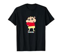 Crayon Shin-Chan Shin-Chan is a Popular Person T-Shirt, Homme, Noir, 3XL
