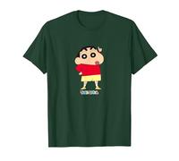 Crayon Shin-Chan Shin-Chan is a Popular Person T-Shirt, Homme, Vert Forêt, S