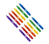 Crayon soluble dans l'eau pour enfants - Crayon coloré lavable pour tout-petits - Pour gribouiller - Pour anniversaire, Halloween, maquillage du visage - Ensemble de dessin amusant en famille