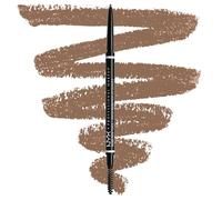 NYX Professional Makeup Crayon à Sourcils Micro Brow Pencil, Crayon Ultra-Fin Double-Embout avec Mine Rétractable et Goupillon, Teinte : Taupe (01)