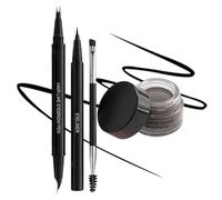 Crayon Sourcils Pour Femmes - Pointe Fine Précision Anti-Trace Trousse Maquillage,Set de Définition pour Maquillage des Sourcils Femmes - Pour Et Filles Usage Quotidien Travail Sport Et Extérie