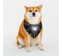 Crayon, superbe papier peint pour animal de compagnie, écharpe triangulaire élégante pour animal domestique, bandana pour animal domestique, lavable, pour fille, garçon, chiens ou chats, taille L