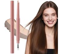 Crayon surligneur à double extrémité 2 en 1, bâton de contour pour sourcils 3D naturels, formule imperméable à porter toute la journée, essentiel du maquillage coréen, style 1, crayon surligneur so