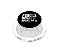 Crayon vers Le Bas de l'imagination Dessin vers Le Haut PopSockets PopGrip pour MagSafe