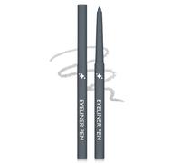 Crayon Yeux Argent Pailleté, Super Doux et Lisse Glitter Gel Eyeliner Pencil, Waterproof and Durable, Très Pigmenté Eye Liner Couleur avec Effet Paillette Métallique, Maquillage Femme les Yeux Noël-11