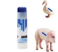 Crayonne marqueur de moutons, crayon marqueur de cochons | Stylo pour marquer les animaux - La paraffine animale sûre de la grande pureté du stylo de marquage pour le canard, travaux de classification