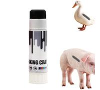 Crayonne Marqueur pour moutons - Marqueur pour étiquettes d'oreille pour bétail | Outil sûr pour marquer les animaux avec de la paraffine de haute pureté | Fourniture de tri résistant à l'int