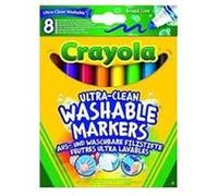 Goliath 8 Gros Crayons À La Cire Ultra Lavables