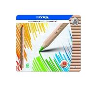 Lyra Germany – Color Giants – Lot de 18 crayons de couleur hexagonaux mine 6,3 mm
