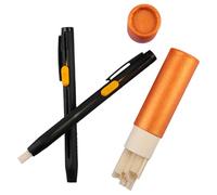 Crayons à craie à coudre | 2 pièces Marqueur Textile Tailleur | Crayons cirés avec recharges effaçables pour tissus papier vêtements