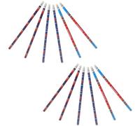 Crayons à Écrire Simples 12 Pcs en Bois, Thème Basket, pour Étudiants