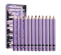 Crayons à Fard à Paupières pour Femmes - 12 Couleurs Stylo Brillant Résistant À L'Eau | Ensemble De Bâtons D'À Paupières Imperméable | Pour Femmes Adolescentes Lèvres Joues Sourcils Spectacle Fêtes