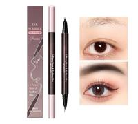 Crayons À Sourcils Pour Femmes | 2-En-1 Stylo Cosmétique Double Embout,Crayon pour le Maquillage des Yeux - Pour les Femmes et les Filles, la Beauté, les Cosmétiques, les Rendez-Vous, les Soirées, le