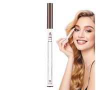 Crayons à Sourcils pour Femmes - Stylo Sourcils Maquillage Longue Tenue,Stylo 4 Embouts Portable Résistant à l'Eau pour Maquillage des Femmes et Déplacements