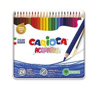 Crayons Aquarelle Boîte Étain - 24 Pcs