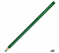 Crayons aquarelle Faber-Castell vert foncé (12 pièces)