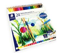 Crayons Aquarelle Staedtler - Voyage De Design - Étui De 24 Couleurs