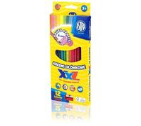 Crayons Astra Hexagonaux - 12 couleurs expressives, parfaits pour dessiner, peindre et s'amuser ! Donnez vie à votre créativité avec nos crayons !
