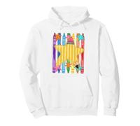 Crayons colorés Crayon étoiles pour la rentrée Scolaire Sweat à Capuche