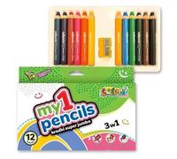 Crayons Colori Mes premiers crayons de couleur 12 couleurs