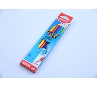 Crayons couleur - MAPED - COLOR'PEPS - Étui de 6 - Mine douce - Triangulaire