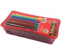 Crayons d'aquarelle dans un panier de 72.
