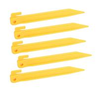 Crayons de Carpe Nylon Jaune Compacte pour Transport Confortable, adapté à Plusieurs Raisons, Emballage 5 (S (283 x 180 mm / 11,14 x 7,09 Pouces))