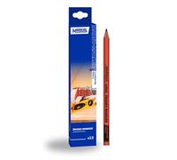 Crayons de charpentier. ZS 124 & ZS.130 sont des crayons de charpentier, parfaits pour marquer le bois, le carton et d’autres surfaces. En bois de qualité supérieure, le risque de casse est limité même s’ils sont stockés avec des outils lourds. Disponible en 24 cm (ZS124) et 30 cm (ZS130). Parfait pour : Bois, Papier, Carton.