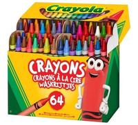 Crayons Gras De Couleur Crayola (64 Pcs)