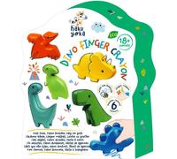 Crayons de cire - Dinosaures, set de 6 - Haku Yoka