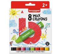 Crayons de cire épais sans gluten Bruynzeel 8 pièces G