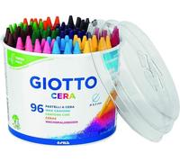 Giotto – Crayons cire Cera – 96 crayons – Pot