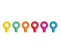 my baby Crayon anneau de cire COLOR'PEPS, blister de 6