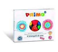 Crayons de cire - PRIMO - 074TRI6 - Multicolore - Triangle - Résistants