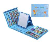 Crayons De Coloriage Pour Adultes - Ensemble De 208 Pinceaux, Fournitures D'artisanat Portables, Étui D'art Pour | Pour Voyage Voyage Voiture Bureau Studio Extérieur Collège École Maternelle M