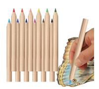 Crayons de couleur - 12 couleurs pour étudiants pour évaluation | Stylos d'artisanat à la maison et à l'école avec construction résistante et élégante pour les d'âge préscolaire, la maison et