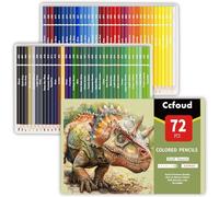 Crayons de couleur,72 crayons de couleur pour les livres de coloriage pour adultes,Crayons de couleur pour enfants,adultes,Set de crayons de couleur,Artistes de coloriage,esquisse et peinture
